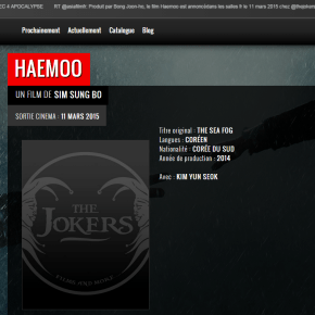 [INFO] 140927 Yoochun – Sortie en France de &laquo;&nbsp;Haemoo&nbsp;&raquo; (Sea Fog) prévue pour mars 2015&nbsp;!!