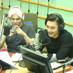 [VID + TRAD] 140910 Siwon des Super Junior appelle Changmin pendant l&rsquo;émission de radio&nbsp;Sukira