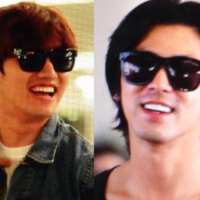 [PIC] 141019 Yunho et Changmin à l&rsquo;aéroport de Pudong (Shanghai) en partance pour la&nbsp;Corée