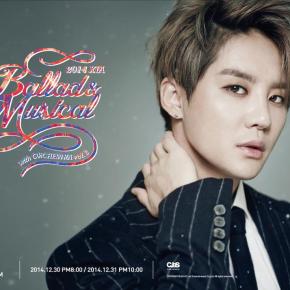 [NEWS] 141204 Kim Junsu confirme la liste de ses invités pour son concert&nbsp;!
