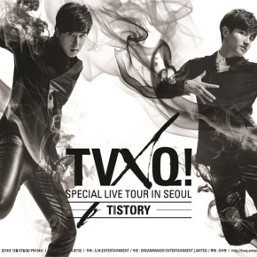 [PIC] 141112 TVXQ – &laquo;&nbsp;Special Live Tour in Seoul – T1ST0RY&nbsp;&raquo; Affiche