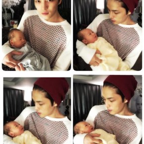 [VID+PIC] 141209 Tonton Jaejoong avec son neveu&nbsp;YunGun