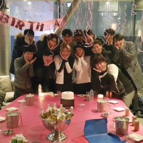 [PIC+TRAD] 141215 Twitter de Junsu et photos de lui sur le compte facebook de&nbsp;Hansol