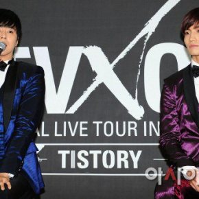 [NEWS] 141207 TVXQ – Conférence de presse pour T1ST0RY, le groupé a partagé ses pensées le 4000ème jour depuis leurs&nbsp;débuts
