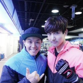 [PIC+TRAD] 141201 Changmin dans une salle de&nbsp;gym