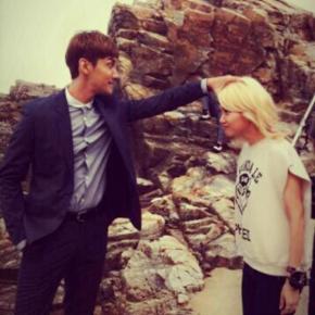 [PIC] 141130 Changmin – Ancienne photo avec une coordi&nbsp;(staff)