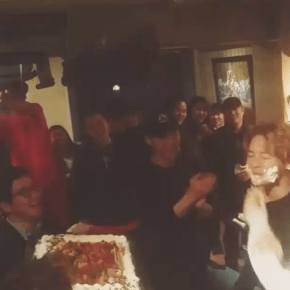 [PIC+VID] 141215 Jaejoong avec les danseuses + anniversaire de&nbsp;Junsu