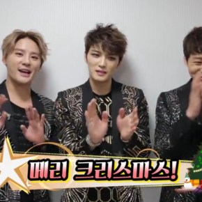 [VID + TRAD] 141223 Message de JYJ pour&nbsp;Noël