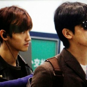 [PIC] 141218 TVXQ à l&rsquo;aéroport de&nbsp;Pékin