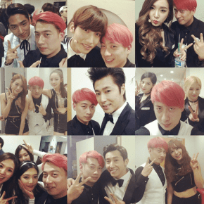 [PIC] 150101 TVXQ en coulisses du Gayo Daejun (MBC) le 31&nbsp;décembre