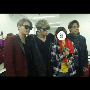 [PIC+TRAD] 150101 JYJ sur le compte Instagram de John&nbsp;Egg