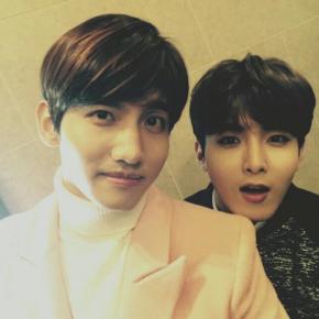 [PIC] 150107 Changmin avec Kelly Sunki Hong + Changmin avec&nbsp;Ryeowook
