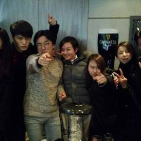 [PIC+TRAD] 150110 Jaejoong – JYJ Official partage des photos des acteurs de&nbsp;SPY