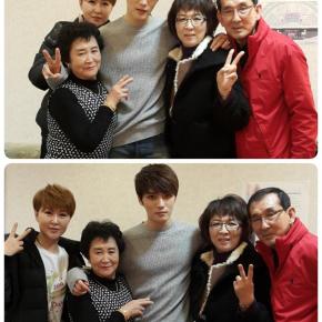 [PIC] 150122 Jaejoong et sa famille après son&nbsp;fanmeeting
