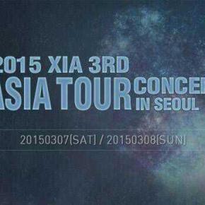 [INFO] 150128 Junsu – 2015 XIA 3rd ASIA TOUR CONCERT IN&nbsp;SEOUL