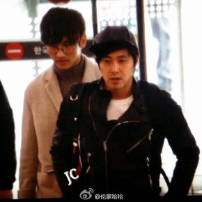 [PIC] 150109 TVXQ à l&rsquo;aéroport de Gimpo, en direction du&nbsp;Japon