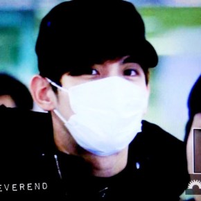 [PIC] 150103 Changmin (et Minho) à l&rsquo;aéroport de Gimpo, de retour de&nbsp;Jeju