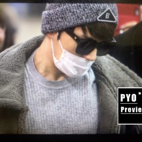 [PIC] 150123 Jaejoong à l&rsquo;aéroport de Gimpo, de retour en&nbsp;Corée