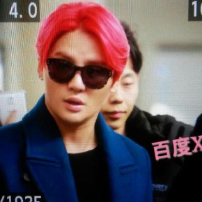 [PIC] 150102 Junsu à l&rsquo;aéroport de Gimpo, en partance pour&nbsp;Jeju