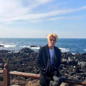 [PIC+TRAD] 150201 Twitter de Junsu :&nbsp;Jeju~