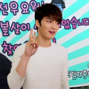 [PIC+VID] 150202 Kim Jaejoong, photos du soutien de ses fans (fansupport) pour &lsquo;SPY&rsquo;