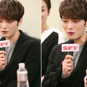 [PIC] 150208 Jaejoong – Conférence de presse pour &laquo;&nbsp;Spy&nbsp;&raquo;