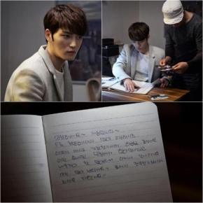 [TRAD+PIC] 150205 Jaejoong – Lettre qu&rsquo;il a rédigée à la main pour le staff de&nbsp;‘SPY’