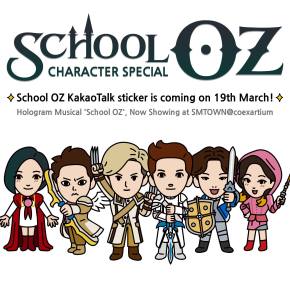 [PIC] 150316 TVXQ Facebook – Arrivée des stickers Kakaotalk &laquo;&nbsp;School OZ&nbsp;&raquo; le 19&nbsp;mars
