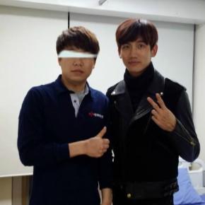[PIC] 150323 Changmin – Le Seoul JS Hospital (spécialisé dans les blessures sportives) a partagé une photo de Changmin (datant du&nbsp;27/12/14)