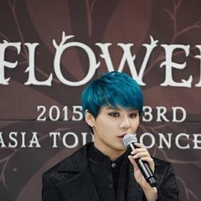 [NEWS] 150308 Kim Junsu révèle que “Flower” n&rsquo;était pas le nom initial de sa chanson&nbsp;titre
