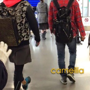 [PIC] 150320 TVXQ à l&rsquo;aéroport de Kansai en direction de Taiwan pour le concert SM&nbsp;TOWN