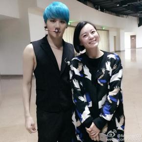 [PIC] 150314 Junsu en Backstage du concert &laquo;&nbsp;Flower&nbsp;&raquo; à&nbsp;Shanghai