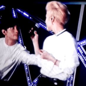 [NEWS] 130322 Changmin épargne à Taemin une blessure, à cause d&rsquo;un dysfonctionnement de la scène lors du SMTOWN à&nbsp;Taïwan