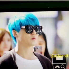 [PIC] 150313 Junsu à l&rsquo;aéroport d&rsquo;Incheon, puis à&nbsp;Shanghai