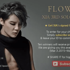 [VID+TRAD] 150306 ★ÉVÉNEMENT★ Gagnez le CD de XIA (Junsu) signé, gratuitement ! (avec&nbsp;Soribada)