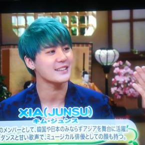 [PIC+TRAD] 150302 JYJ OFFICIAL : Junsu apparaît dans une émission TV&nbsp;japonaise