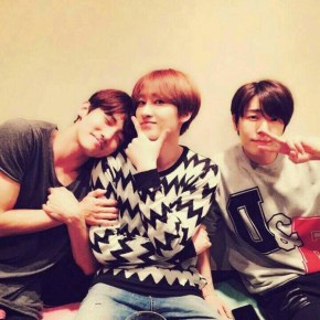 [PIC] 150405 Changmin, Eunhyuk et Donghae sur le site &lsquo;ELF&nbsp;Japan&rsquo;