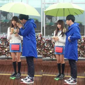 [PIC] 150414 Yoochun sur le Twitter de l&rsquo;actrice Kim So&nbsp;Hyun