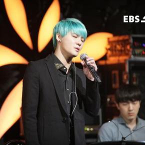 [PIC] 150413 Junsu sur le twitter de EBSstory – plateau de &laquo;&nbsp;Space Sympathy&nbsp;&raquo;