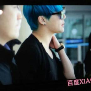 [PIC] 150402 Junsu à l&rsquo;aéroport d&rsquo;Incheon, de retour en&nbsp;Corée