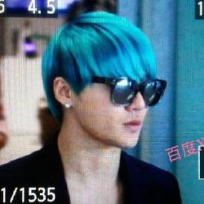 [PIC] 150409 Junsu à l&rsquo;aéroport d&rsquo;Incheon, de retour en&nbsp;Corée