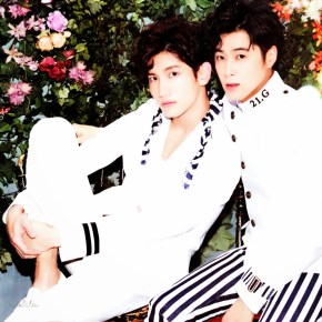 [SCANS] Tohoshinki pour le magazine ‘SPUR’ (numéro de juin&nbsp;2015)