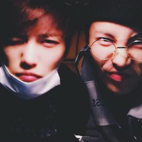 [PIC] 150524 Jaejoong – No Min Woo partage une ancienne photo de lui et de&nbsp;Jaejoong