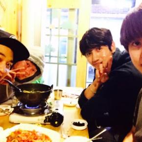 [PIC+TRAD] 150608 Changmin – Kyuhyun partage une photo de la&nbsp;Kyuline