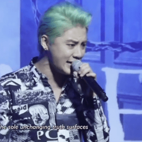 [VID] 150616 Junsu – Showcase Death Note sur Arirang (vosta || eng&nbsp;subs)