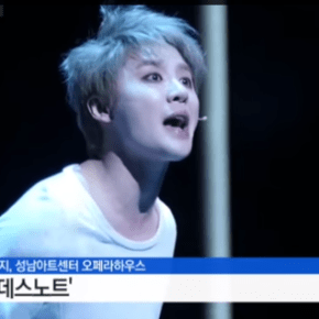 [VID] 150627 Junsu – YTN News : la comédie musicale ‘Death&nbsp;Note’