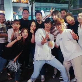 [PIC] 150710 Yunho sur l&rsquo;Instagram de son garde du corps &lsquo;myunghwan_hyun&rsquo;