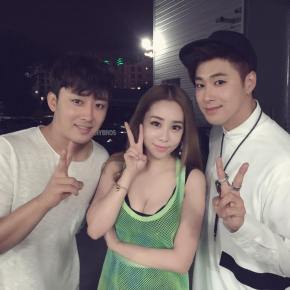 [PIC] 150721 Yunho sur le tournage de &lsquo;Champagne&rsquo; (BTS)