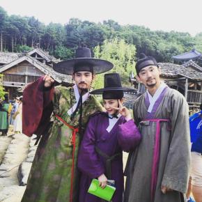 [PIC] 150721 Changmin sur le tournage de &lsquo;The Scholar Who Walks The&nbsp;Night&rsquo;