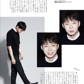 [INTERVIEW+PIC] Yoochun pour le magazine An-An&nbsp;(No.1964)